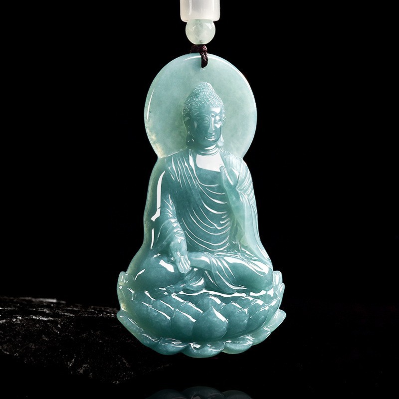 Jewelry & Watches Sp Z Oo Opinie - Collana con Pendente Buddha in Giadeite