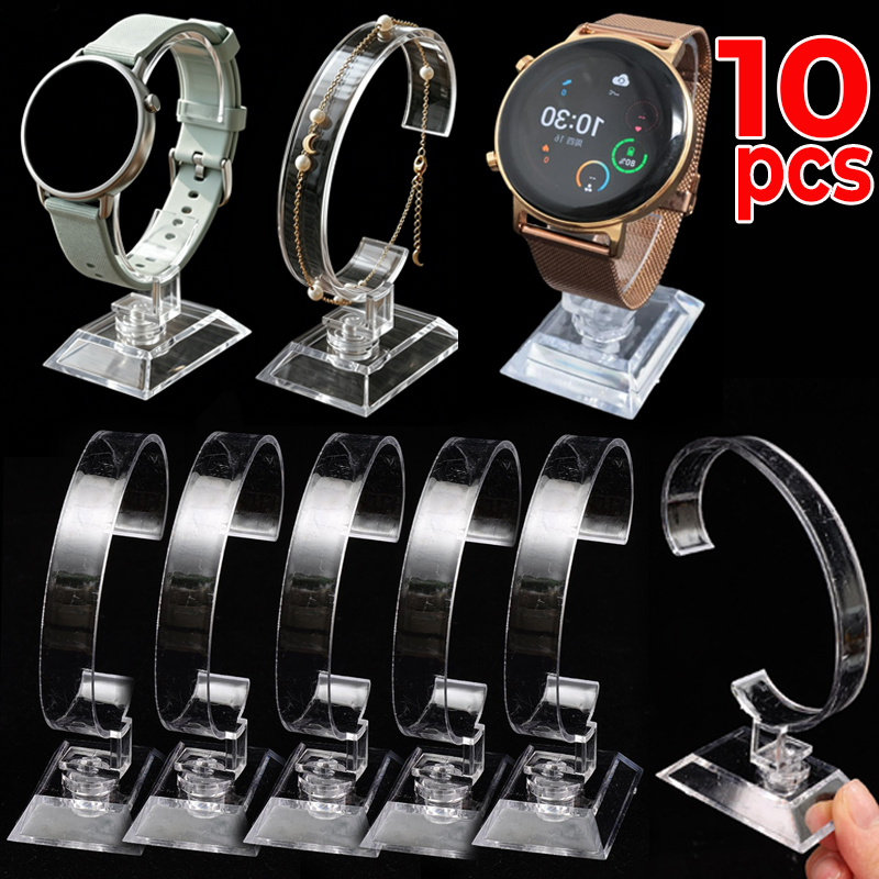 Watches Jewelry Holder - Espositore Trasparente per Orologi, Supporto in