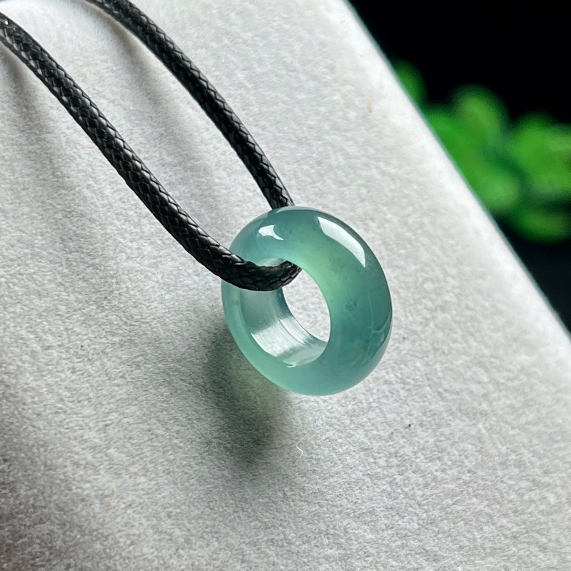 Jewelry & Watches Sp Z Oo Opinie - Anello con Ciondolo Smeraldo Naturale Blu
