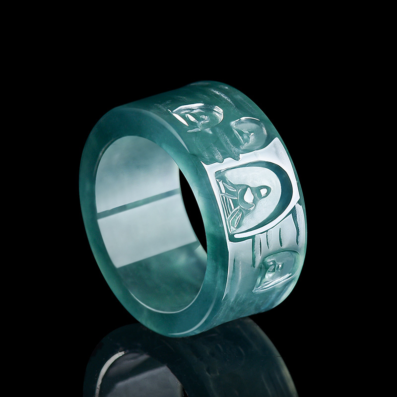 Jewelry & Watches Sp Z Oo Opinie - Anello Buddha in Giadeite Naturale Birmana,