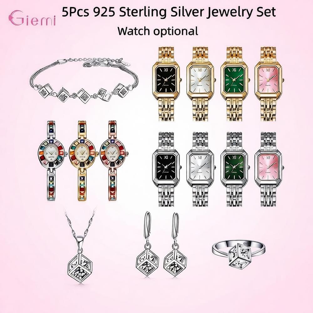 Elegante Set di Gioielli in Ar - Best Jewelry Watches Women recensione e prezzo