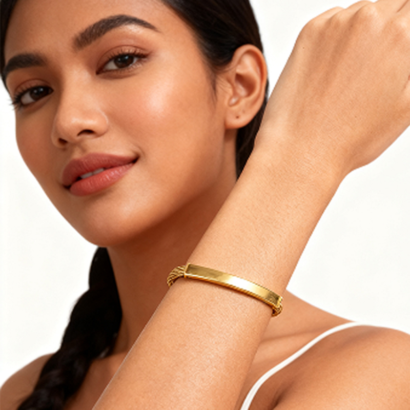 Bracciale con nomi personalizz - Cuff Bangle Bracelet recensione e prezzo