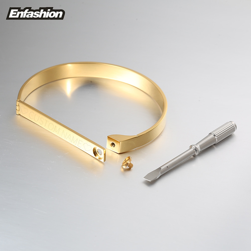 Enfashion Bracciale con nome i - Cuff Bangle Bracelet recensione e prezzo