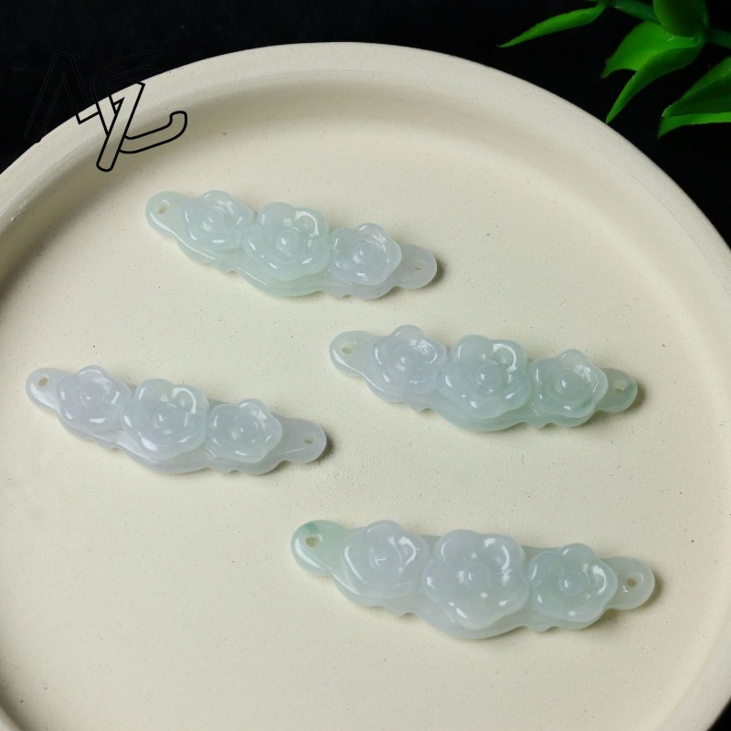 1 Pezzo Fiore in Giada Natural - Jewelry & Watches Sp Z Oo Opinie recensione e prezzo