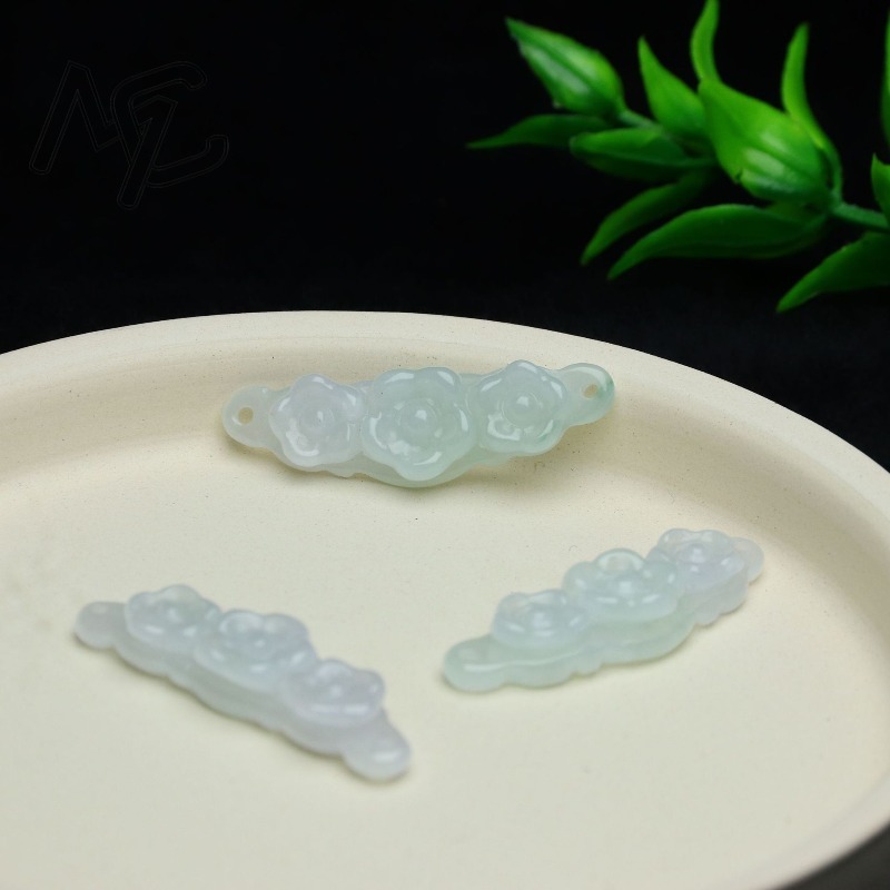 1 Pezzo Fiore in Giada Natural - Jewelry & Watches Sp Z Oo Opinie recensione e prezzo