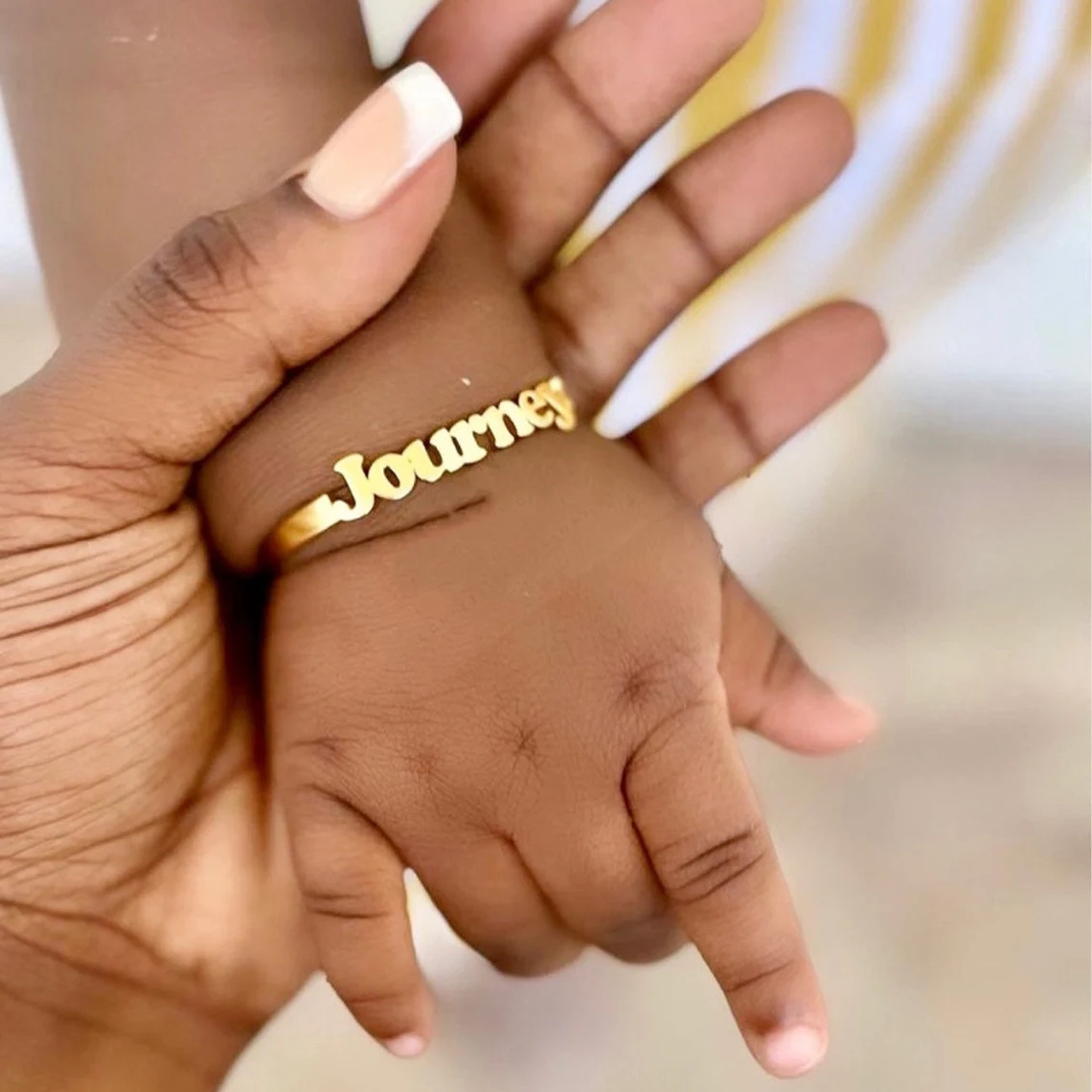 Bracciale con nome personalizz - Cuff Bangle Bracelet recensione e prezzo
