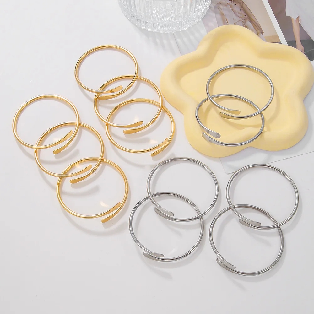 Braccialetti impilabili in ott - Cuff Bangle Bracelet recensione e prezzo