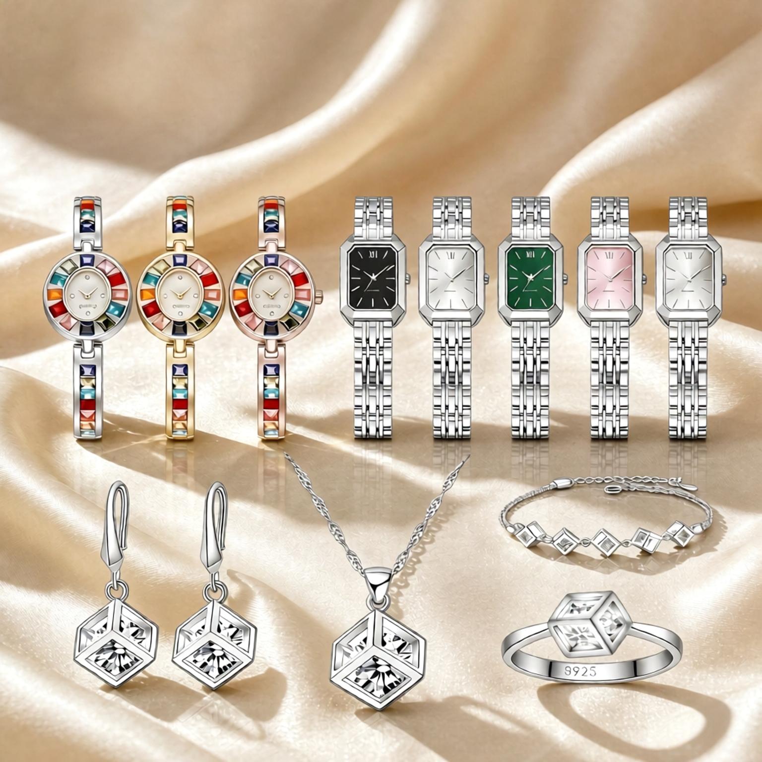 Set di Gioielli di Lusso in Ar - Best Jewelry Watches Women recensione e prezzo