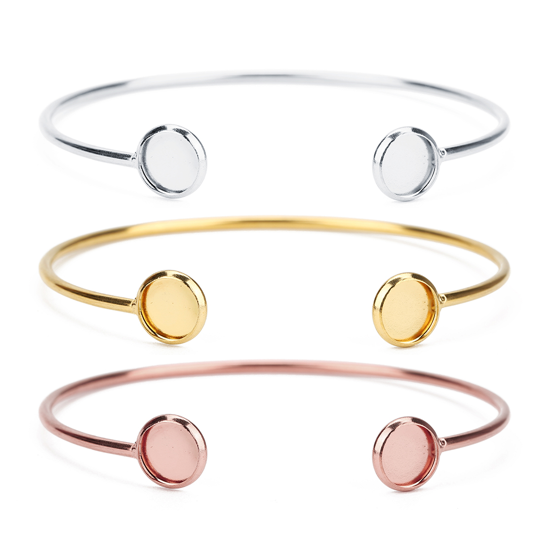 Base per bracciale in acciaio  - Cuff Bangle Bracelet recensione e prezzo