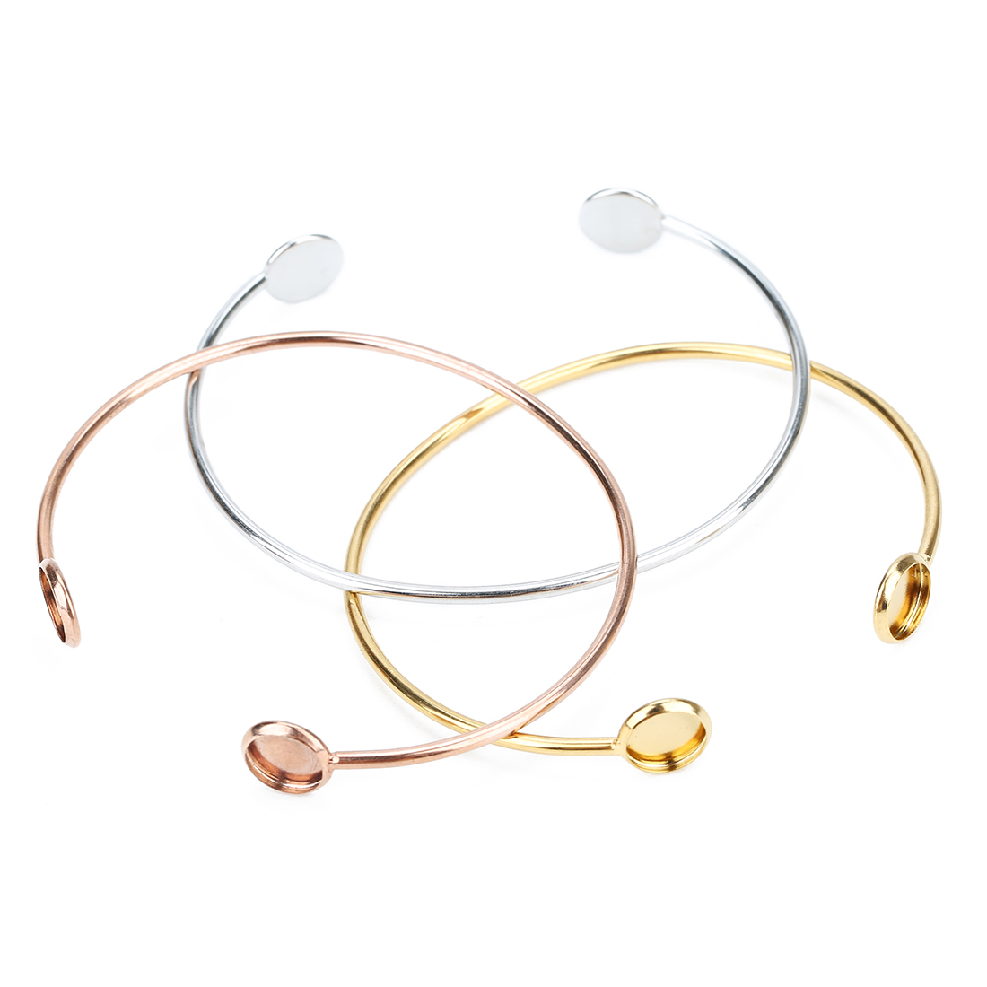Base per bracciale in acciaio  - Cuff Bangle Bracelet recensione e prezzo