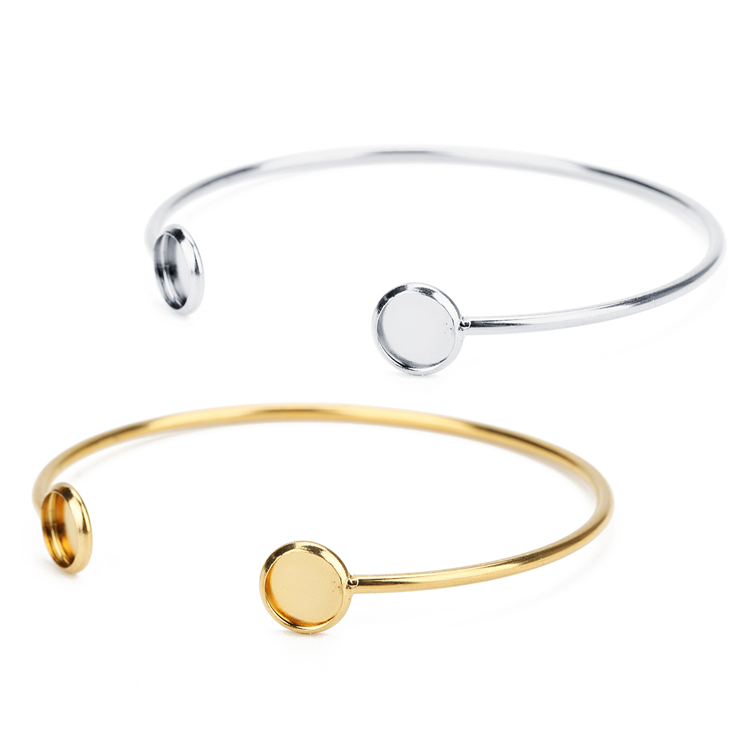 Base per bracciale in acciaio  - Cuff Bangle Bracelet recensione e prezzo