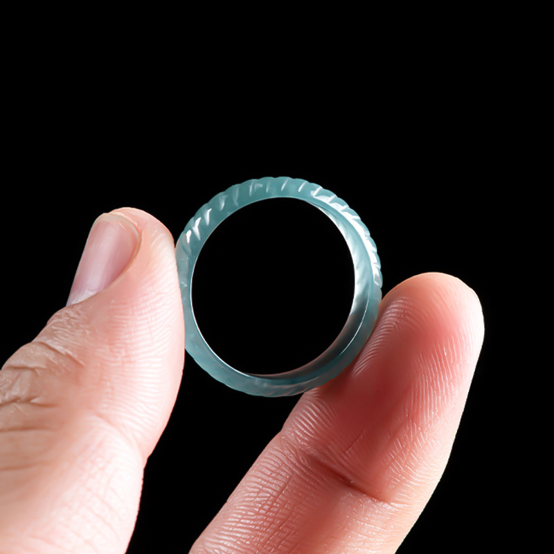 Anelli di Giada Birmana Blu Au - Jewelry & Watches Sp Z Oo Opinie recensione e prezzo