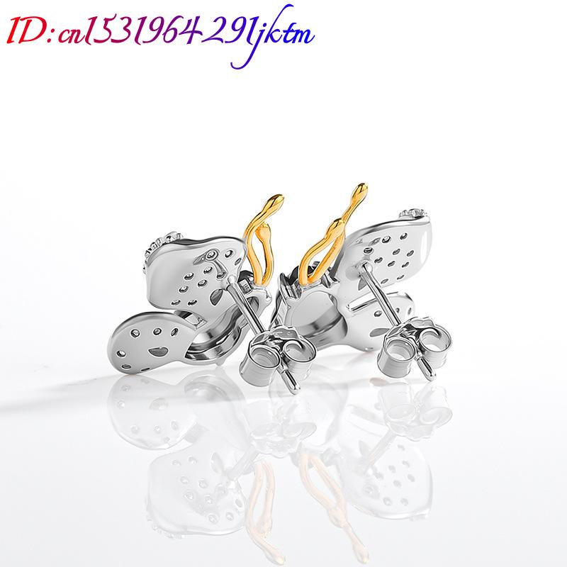 Orecchini a Farfalla in Giadei - Jewelry & Watches Sp Z Oo Opinie recensione e prezzo