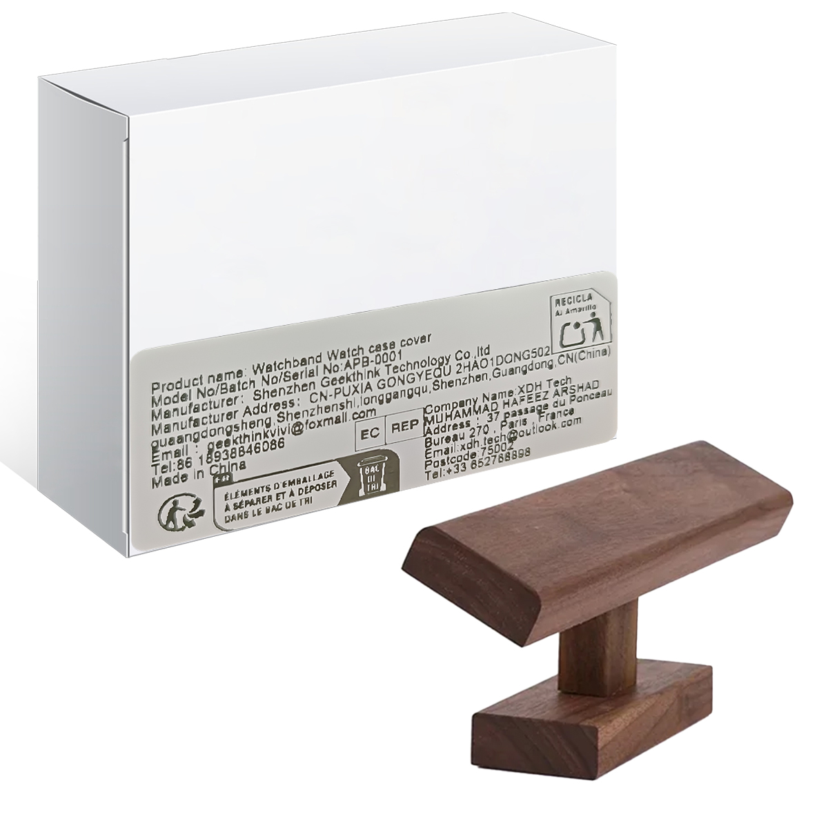 Nuovo T-Bar in legno vintage i - Watches Jewelry Holder recensione e prezzo