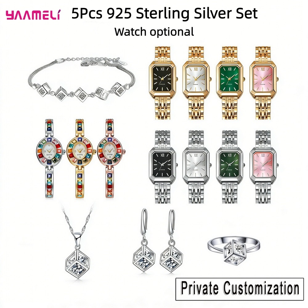 Set di Lusso in Argento Sterli - Best Jewelry Watches Women recensione e prezzo